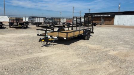 New Big Tex 35SA-14 77x14 Single Axle Utility Trailer (3K)