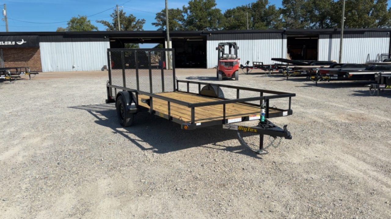 New Big Tex 35SA-14 77x14 Single Axle Utility Trailer (3K)