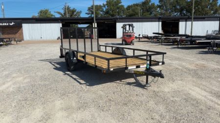 New Big Tex 35SA-14 77x14 Single Axle Utility Trailer (3K)
