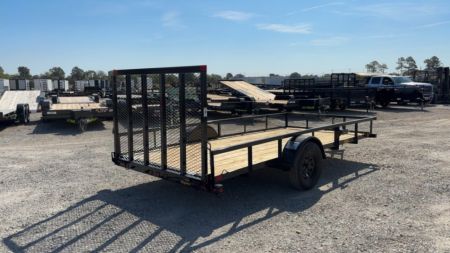 New Big Tex 35SA-14 77x14 Single Axle Utility Trailer (3K)