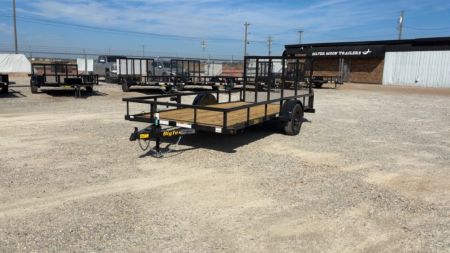 New Big Tex 35SA-14 77x14 Single Axle Utility Trailer (3K)