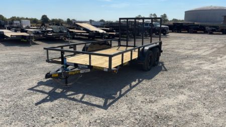 New Big Tex 60PI-14 77x14 Pipe Top Utility Trailer (6K)
