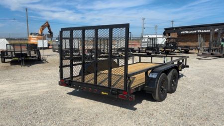New Big Tex 60PI-14 77x14 Pipe Top Utility Trailer (6K)
