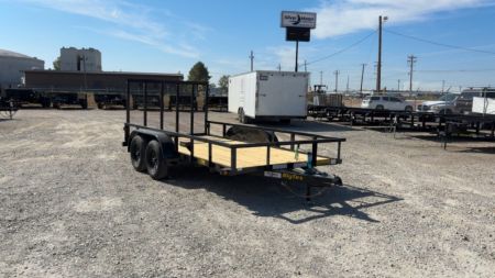 New Big Tex 60PI-14 77x14 Pipe Top Utility Trailer (6K)