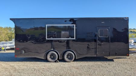 New 2027 Homesteader 8.5 x 24 HD SERIES Intrepid Car Hauler Car Hauler / CONCESSION TRAILER (90" Inside)