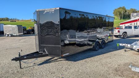 New 2027 Homesteader 8.5 x 24 HD SERIES Intrepid Car Hauler Car Hauler / CONCESSION TRAILER (90" Inside)