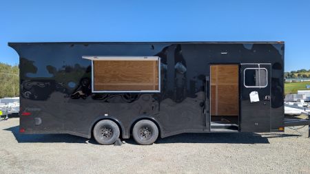 New 2027 Homesteader 8.5 x 24 HD SERIES Intrepid Car Hauler Car Hauler / CONCESSION TRAILER (90" Inside)