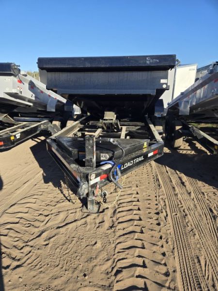 New 2026 Load Trail 83 X 14 ECON DUMP 18IN SIDES GRAY Dump Trailer