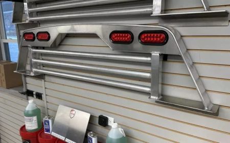 New Martin Truck Bodies Lighted Headache Rack 24+ Ford - Cargo Camera Racks