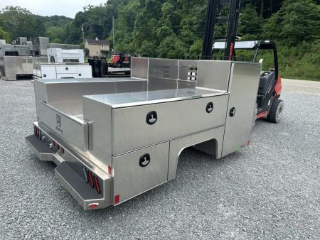 New Martin Truck Bodies Aluminum HFSB Service Body DRW 60  CA Cab and Chassis Tall Front Compartments SMOOTH APPEARANCE Service Bodies