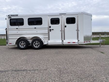 New 2027 Cimarron Trailers 6 Pen Showstar LX Stock Bumper Pull Pen Trailer