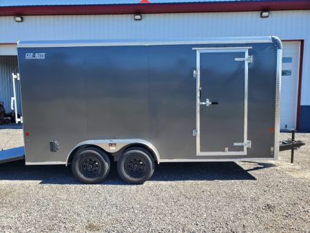 New 2027 Car Mate Trailers Custom Cargo Enclosed Trailer / 7000 GVWR / 7'x16' / Rear Ramp Door