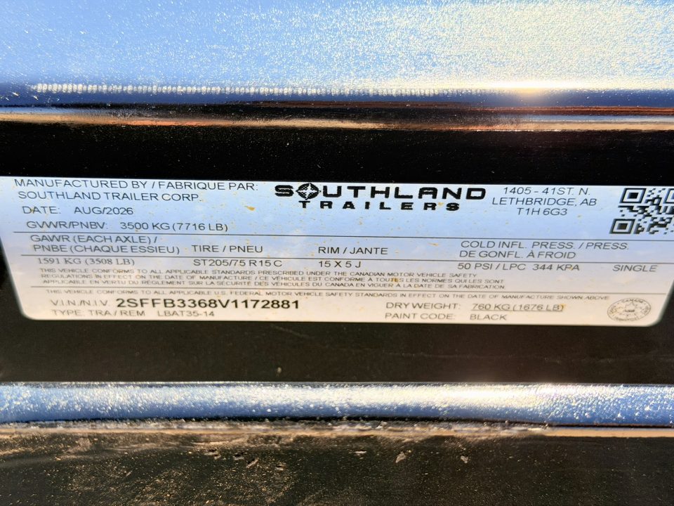 New 2027 Southland Trailers 7-14 Car Hauler 7K GVWR