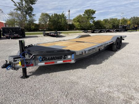 New 2027 Diamond C Trailers HXD208L24X102 (102  X 24') 18K Partial Tilt Equipment Trailer