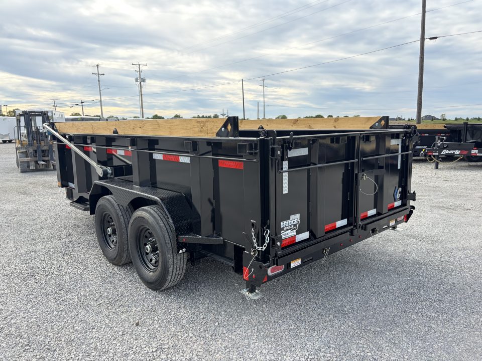 New 2027 Diamond C Trailers LPT207L14X82 (82" X 14') 15.5K Telescopic Dump Trailer 32" Sides