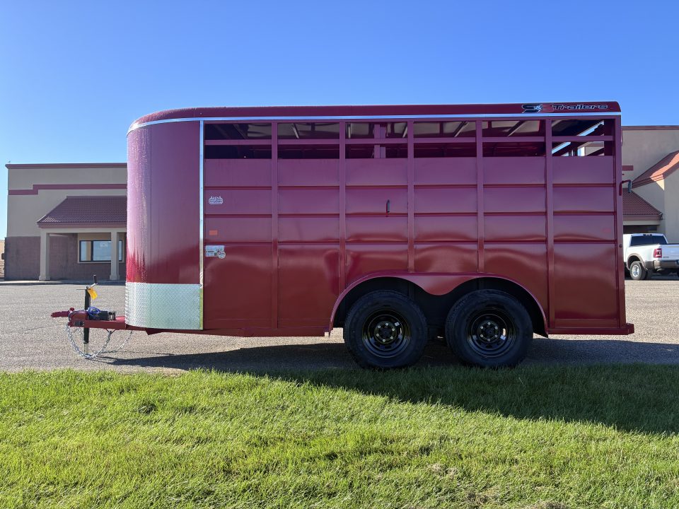 New 2027 S&S Manufacturing 6' x 6'6" x 16' Stock / Stock Combo Trailer