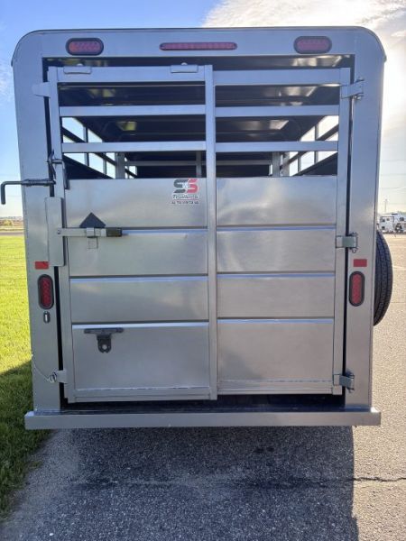New 2027 S&S Manufacturing 6' x 6'6" x 16' Stock / Stock Combo Trailer