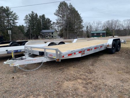 New 2027 Quality Aluminum 83  x 24' 10k Car Hauler