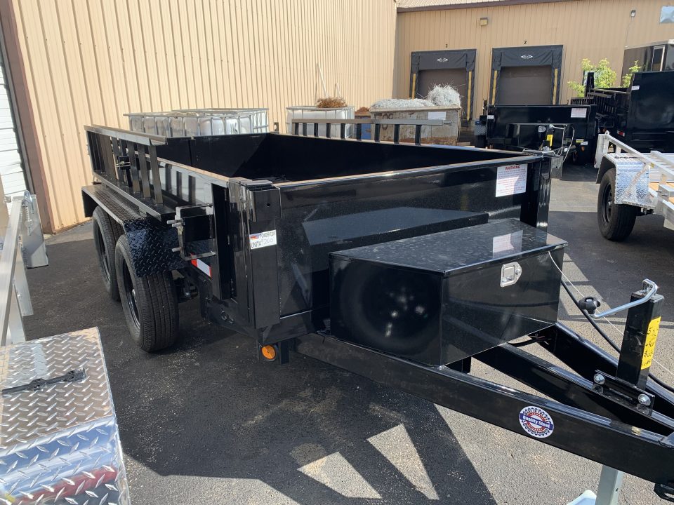 New 2027 Quality Steel 5 X 10 LP 7K Dump Trailer