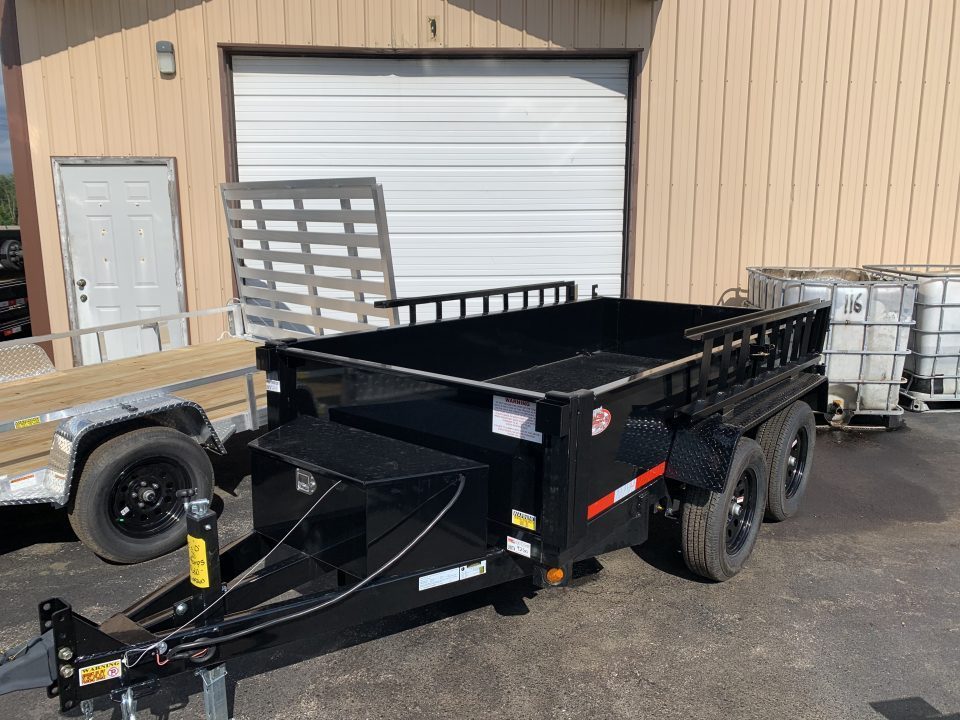 New 2027 Quality Steel 6 X 10 LP 7K Dump Trailer