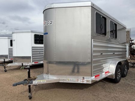 New 2027 Exiss Trailers Express 2H BP-XT Horse Trailer