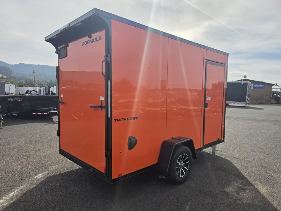 New 2027 Formula Traverse 6 X 12 Enclosed Trailer 3K GVWR W/ Upgrades*