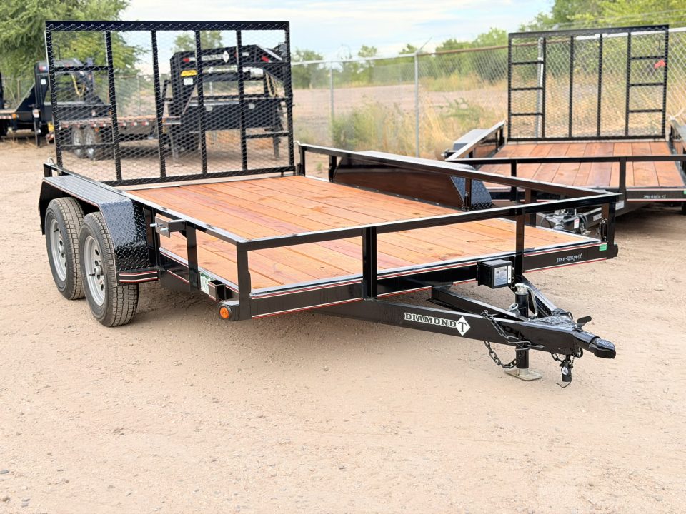 New 2027 Diamond T 7-12 Tandem Axle Ramp Gate Utility 7K GVWR