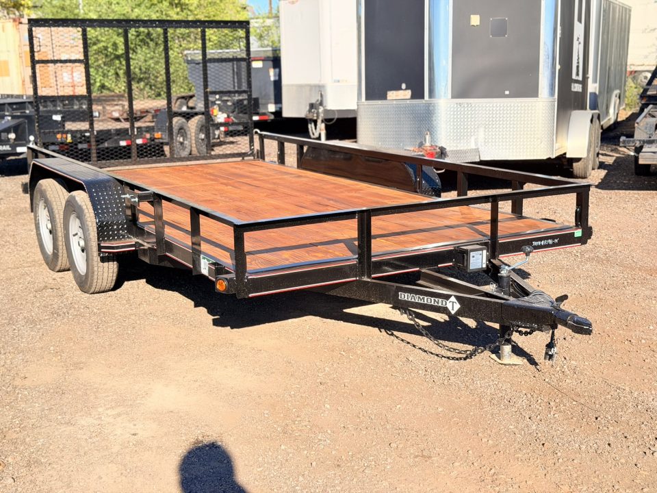 New 2027 Diamond T 7-14 Tandem Axle Ramp Gate Utility 7K GVWR