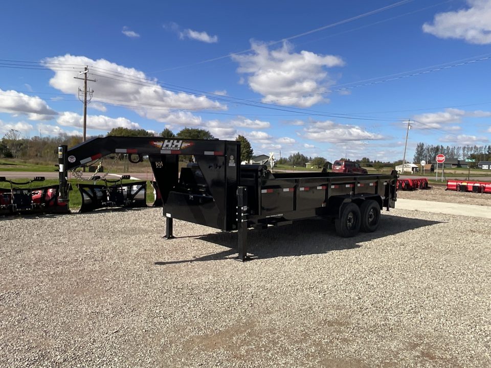 New 2027 H&H Trailers H-BTL16-176G Dump Trailer