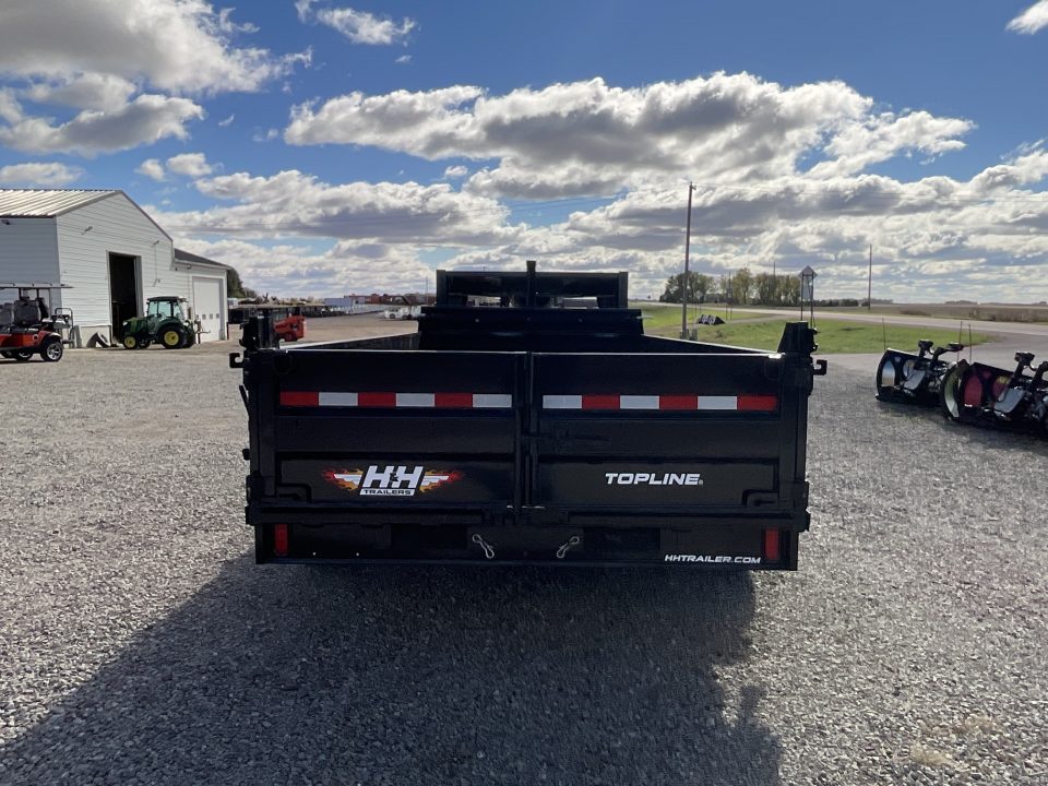 New 2027 H&H Trailers H-BTL16-176G Dump Trailer