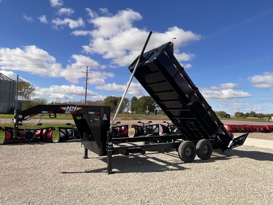 New 2027 H&H Trailers H-BTL16-176G Dump Trailer