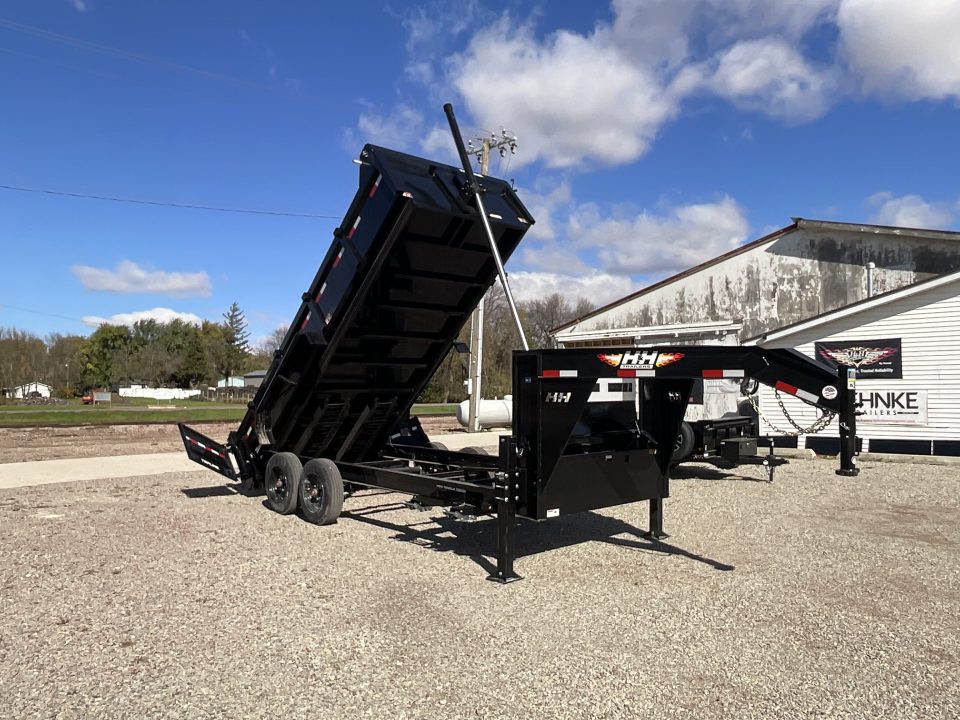 New 2027 H&H Trailers H-BTL16-176G Dump Trailer