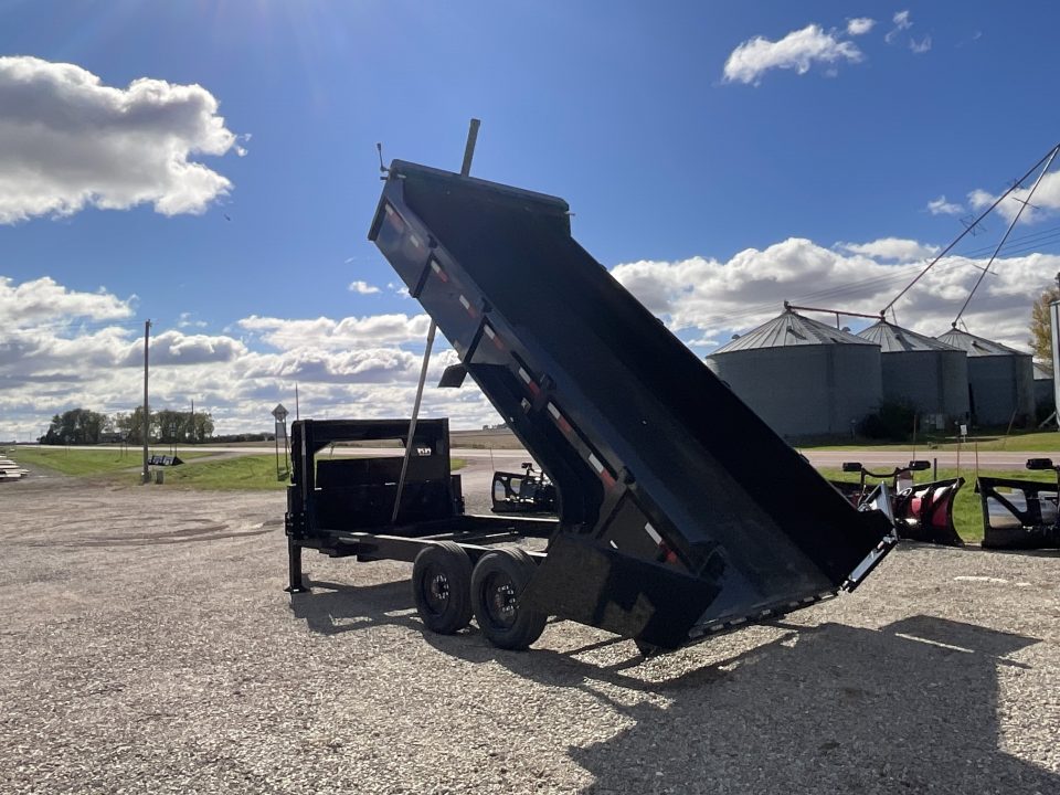 New 2027 H&H Trailers H-BTL16-176G Dump Trailer