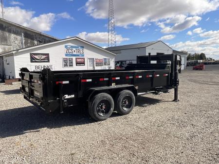 New 2027 H&H Trailers H-BTL16-176G Dump Trailer