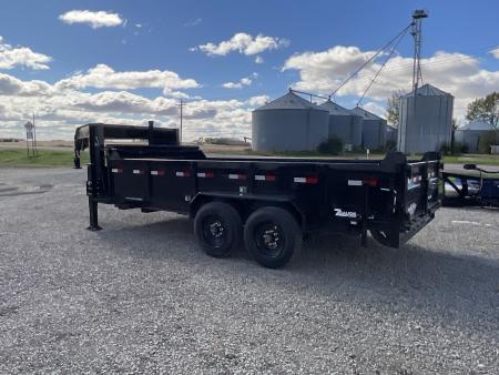 New 2027 H&H Trailers H-BTL16-176G Dump Trailer