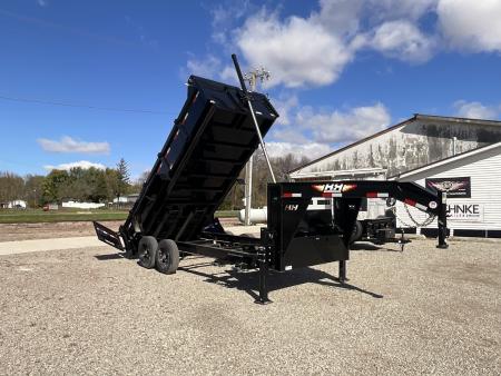 New 2027 H&H Trailers H-BTL16-176G Dump Trailer
