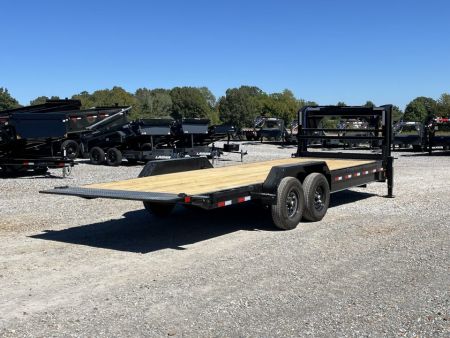 New 2027 Load Trail 83"X24' 14K Gooseneck Rapid Tilt Trailer