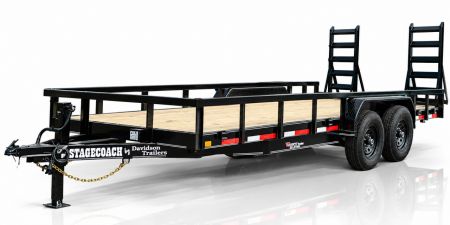 New 2027 Stagecoach Trailers 20X83 EQUIPMENT TRAILER W/7K'S