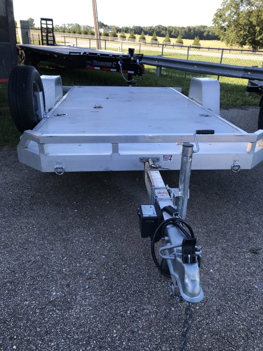 Used 2024 Aluma 8214HSTILT Tilt Trailer