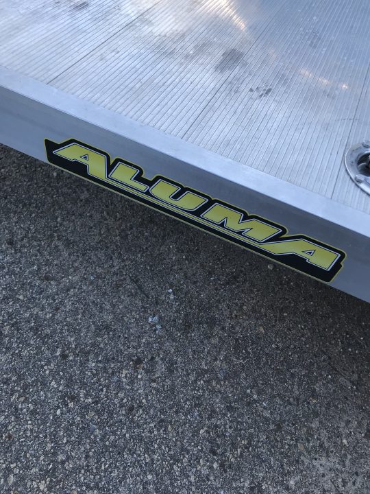 Used 2024 Aluma 8214HSTILT Tilt Trailer