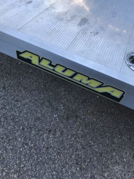 Used 2024 Aluma 8214HSTILT Tilt Trailer