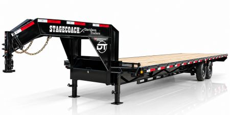 New 2027 Stagecoach 36X102 Gooseneck Flatbed