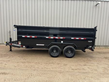 New 2027 PJ Trailers 16' DM High Side Dump Trailer