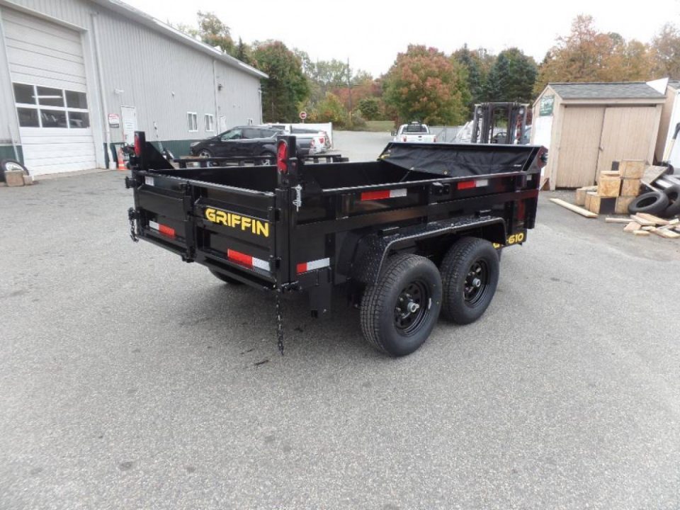 New 2027 Griffin Trailers 6 X10 , 9,990 lb. GVWR Dump Trailer