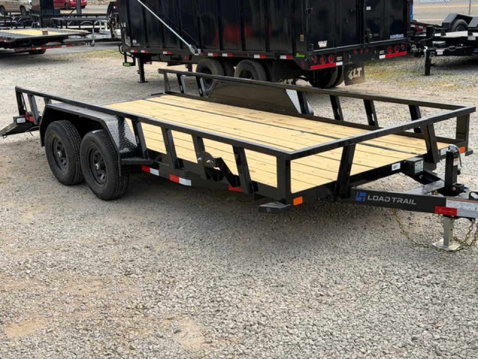 New Load Trail Utility 83x16 10k- Black