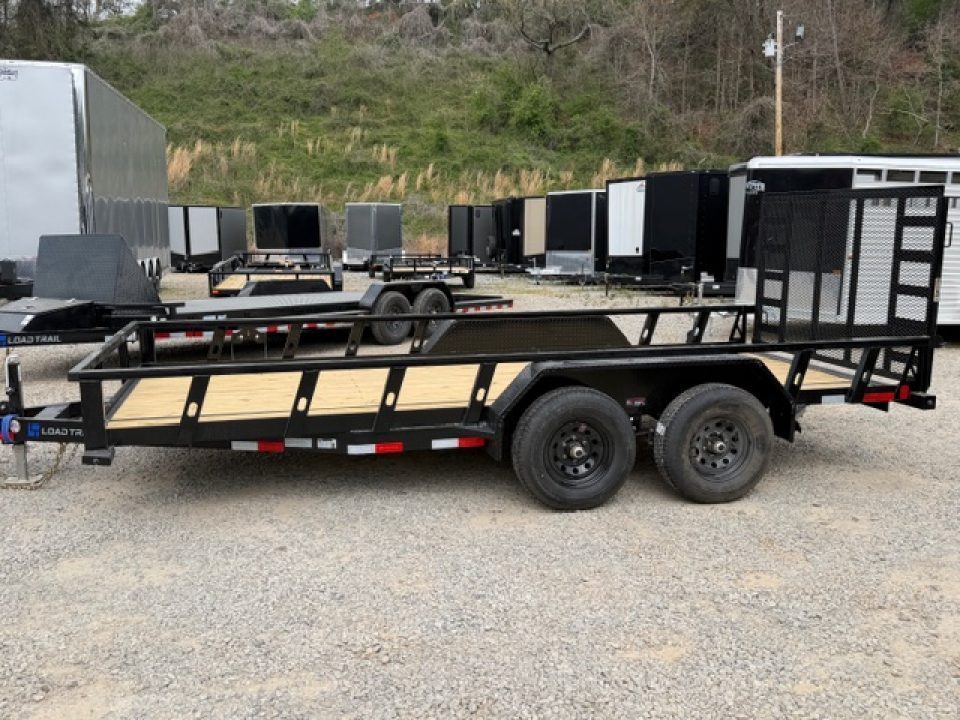 New Load Trail Utility 83x16 10k- Black