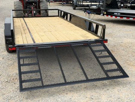 New Load Trail Utility 83x16 10k- Black