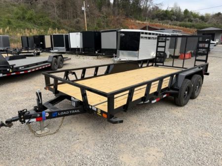 New Load Trail Utility 83x16 10k- Black
