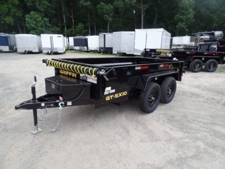 New 2027 Griffin Trailers 5X10 Tandem Axle 7,000 lb. GVWR Dump Trailer