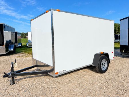 New 2027 Covered Wagon Trailers 6X12SA-Economy Cargo / Enclosed Trailer